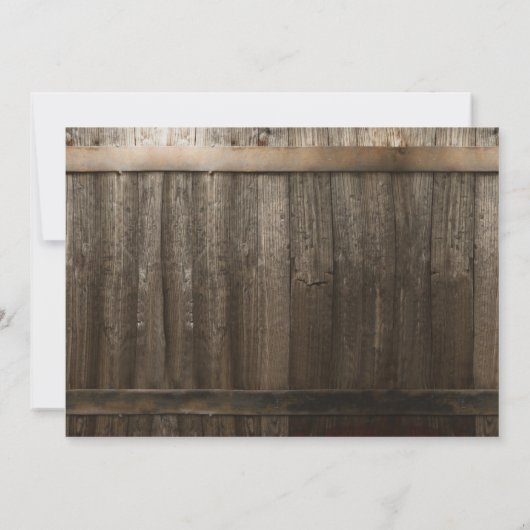 法素朴校写真卒業パーティー 招待状 (裏面)