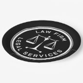 法考え理 – 法のクラシック ペーパープレート (アングル)