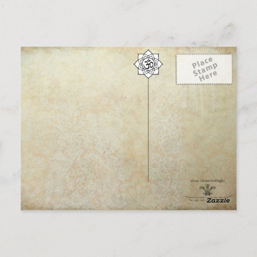 法華経葉書 ポストカード (裏面)