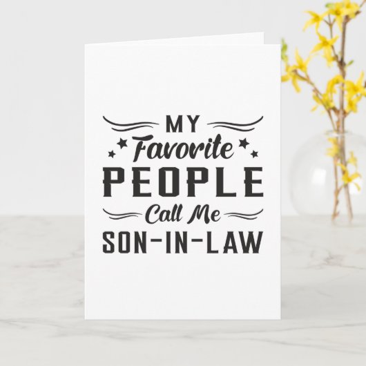 法誇りを持ったの父の息子を訴えおもしろいる カード (黄色い花)