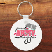 法誇りを持った律上の母 キーホルダー (正面)