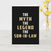 法誇りを持った律訴訟の父親の息子ギフトアイディア カード (黄色い花)