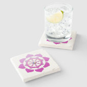 法輪 ストーンコースター (横)