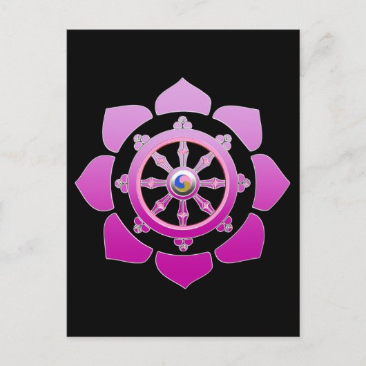 法輪 ポストカード (正面)