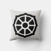 法輪(仏教、ヒンデュシム) クッション (裏面)