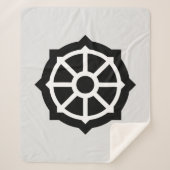 法輪（仏教、ヒンデュシム） シェルパブランケット (正面)