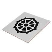 法輪（仏教、ヒンデュシム） タイル (側面)