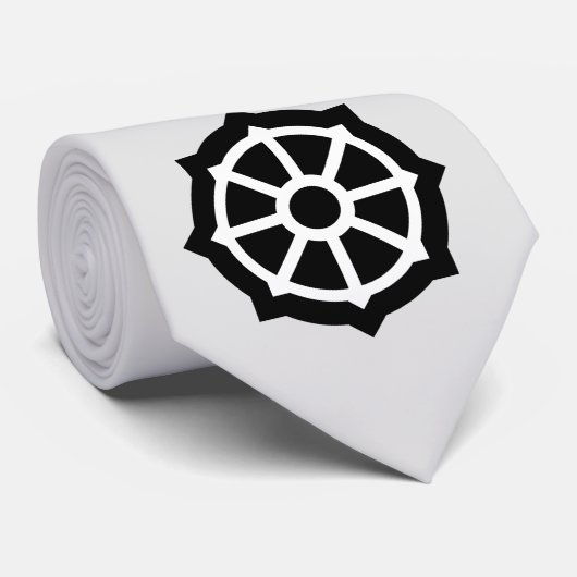 法輪（仏教、ヒンデュシム） ネクタイ (ロール)