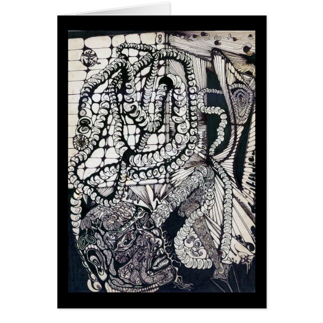 泡および破裂音カード (正面)