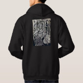 "泡および破裂音" パーカ (裏面)