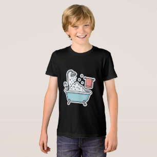泡とタオルのキュートなバスタブステッカー トライブレンドTシャツ
