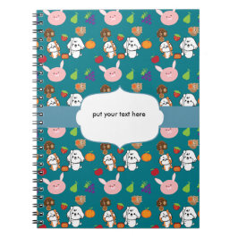 泡と友人のパターン ノートブック