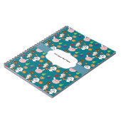 泡と友人のパターン ノートブック (左側)