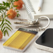 泡と泡のビールマグ キーホルダー (正面右)