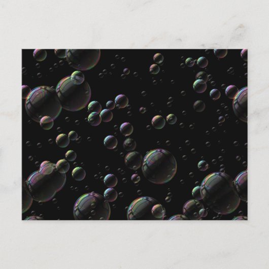 泡と泡 ポストカード (正面)