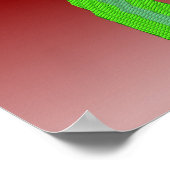 泡と花 ポスター (角)