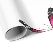 泡と蝶 ラッピングペーパー (ロールコーナー)