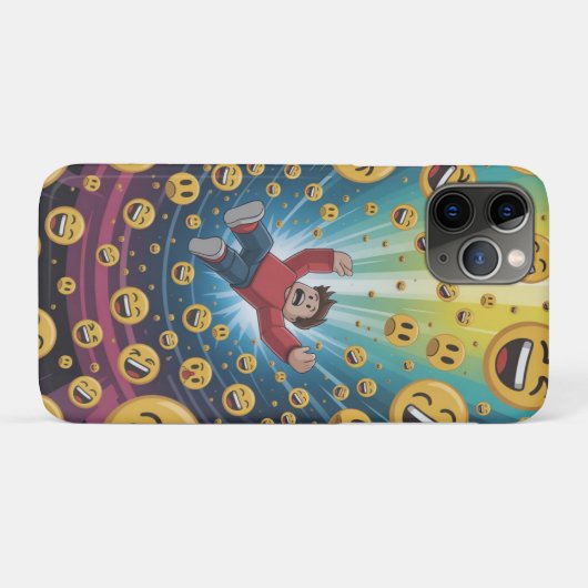 泡に落ちる  Case-Mate iPhoneケース (裏面(横))