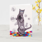 泡ねり粉 カード (黄色い花)