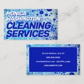 泡のテクスチフェイクャ  名刺 (正面/裏面)