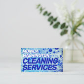 泡のテクスチフェイクャ  名刺 (スタンド正面)