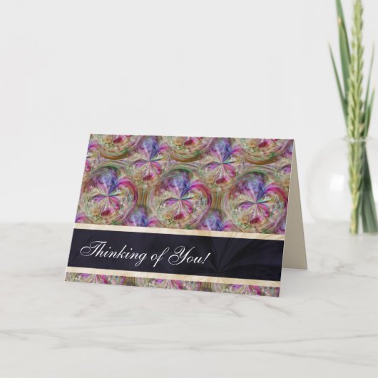 泡はあなたのパーソナライズな考えを模造します カード (正面)