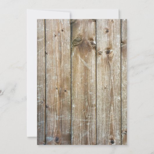 泡は木の素朴ビールのカップルのシャワーを生成 招待状 (裏面)