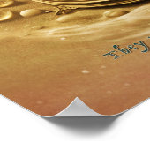 泡を上げる –  ポスター (角)