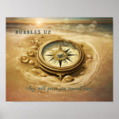 泡を上げる –  ポスター (正面)