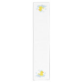 泡を吹く ショートテーブルランナー (正面)