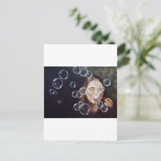 泡を望む ポストカード (スタンド正面)