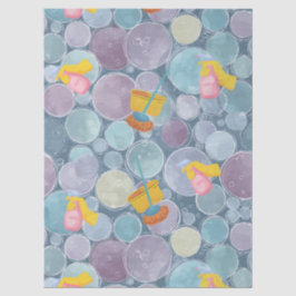 泡を消去 薄葉紙