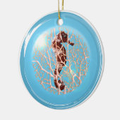 泡オーナメントのSeahose セラミックオーナメント (左)