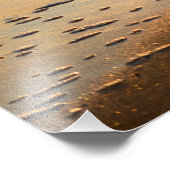 泡サーフウェーブアットザ海ビーチ フォトプリント            (角)