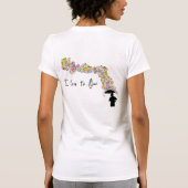 泡人レディース Tシャツ (裏面)