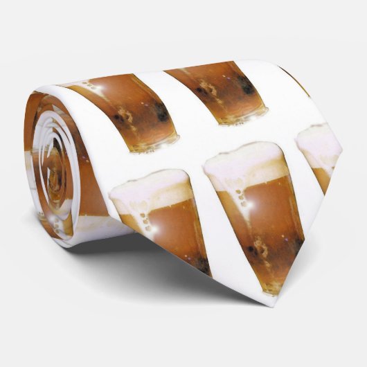 泡入りビール1杯 ネクタイ (ロール)