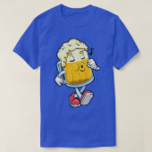 泡入りビール1杯 Tシャツ (デザイン正面)
