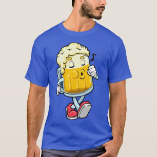 泡入りビール1杯 Tシャツ