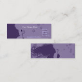 泡名刺を吹くこと スキニー名刺 (正面/裏面)