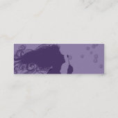 泡名刺を吹くこと スキニー名刺 (裏面)