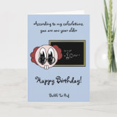 泡幼児の教授 カード (正面)