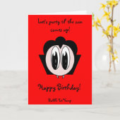 泡幼児のVamp カード (黄色い花)