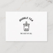 泡最高の茶 名刺 (正面)