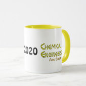 泡状の化学技術者 マグカップ (正面右)