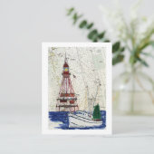 泡状の岩 ポストカード (スタンド正面)