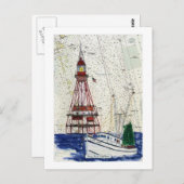 泡状の岩 ポストカード (正面/裏面)