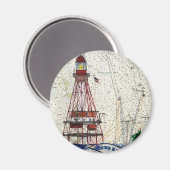 泡状の岩 マグネット (正面/裏面)