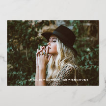 泡状トレンディーフォイル卒業発表