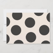 泡状トレンディー卒業発表 招待状 (裏面)