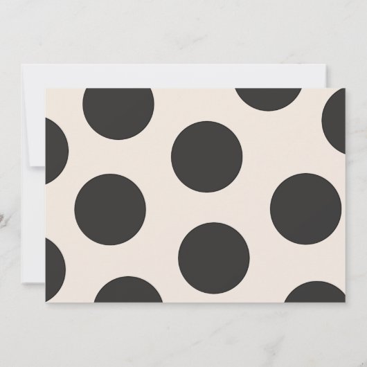 泡状トレンディー卒業発表 招待状 (裏面)